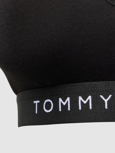 TOMMY HILFIGER Biustonosz typu bralette z nadrukiem z logo model ‘ORIGINAL’ Ciemnoniebieski 2