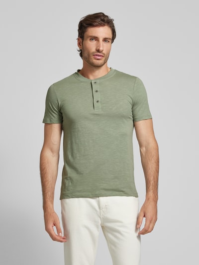 Jack & Jones Premium T-shirt met ronde hals, model 'BLUNIXS' Lindegroen - 4