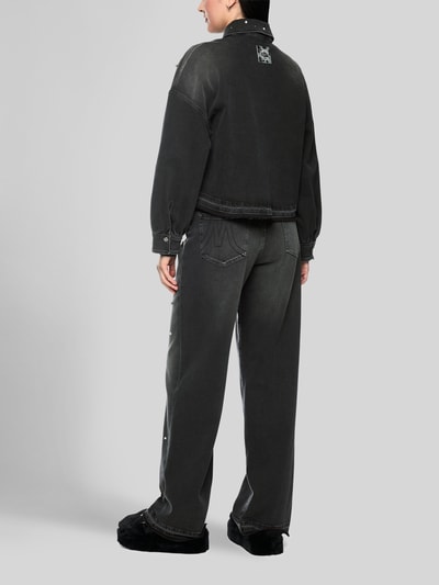Marc Cain Jeansjacke mit Perlen und Strasssteinen Black 5