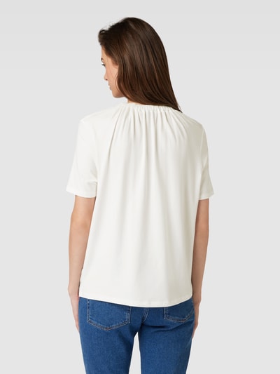 More & More T-shirt met plooien Offwhite - 5