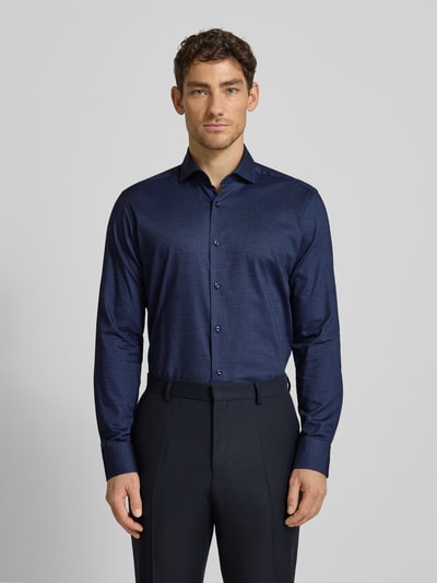 BOSS Regular Fit Businesshemd aus reiner Baumwolle Modell 'JOE' Marine 4
