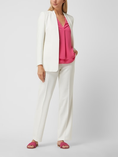 s.Oliver BLACK LABEL Blazer met stretch  Offwhite - 1