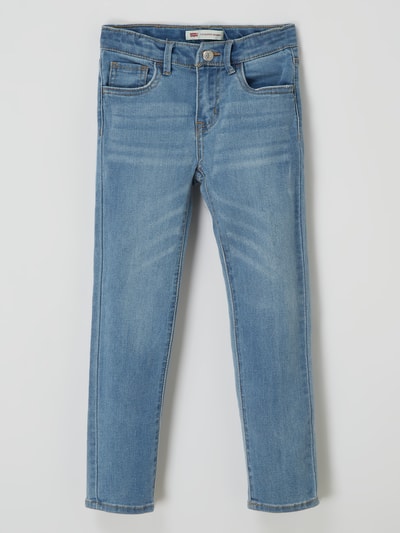 Levi’s® Kids Super Skinny Fit Jeans mit Stretch-Anteil Modell '710'  Jeansblau 1