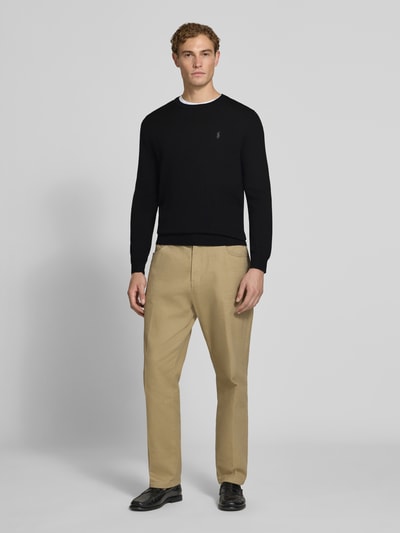 Polo Ralph Lauren Regular Fit Pullover aus reiner Wolle Black 1