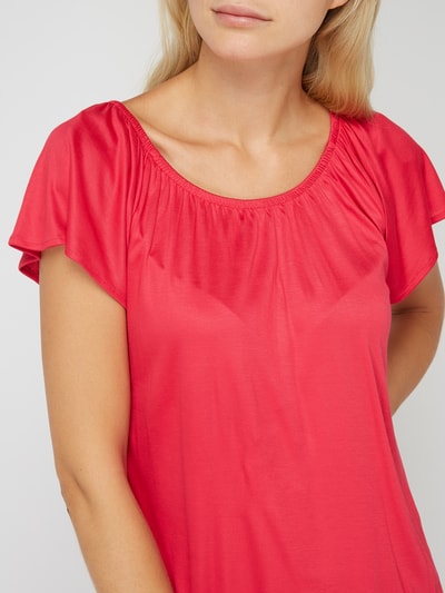 s.Oliver BLACK LABEL Off Shoulder Shirt mit Raglanärmeln Pink 5