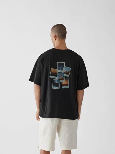 Preach Oversized T-Shirt mit Backprint Anthrazit 5