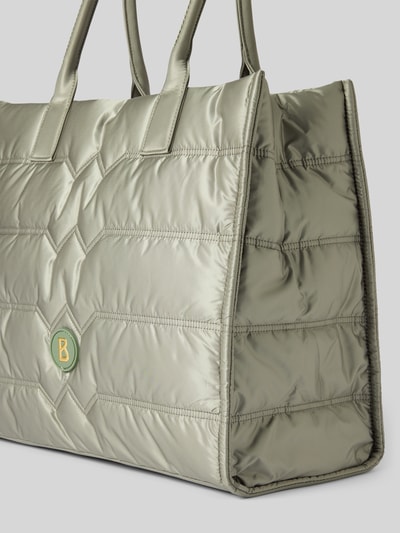 BOGNER Handtasche mit Steppnähten Modell 'wallis tessuto maylin' Schilf 3
