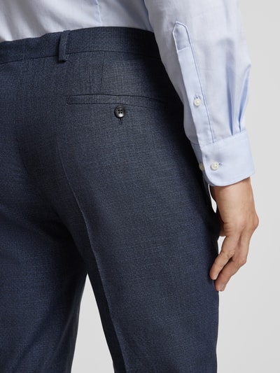 Strellson Slim fit pantalon met steekzakken, model 'Kynd' Donkerblauw - 3