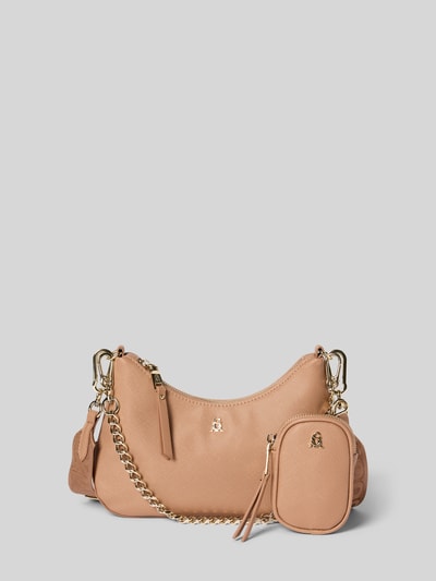 Steve Madden Schoudertas met logo-applicatie, model 'Sin' Oudroze - 2