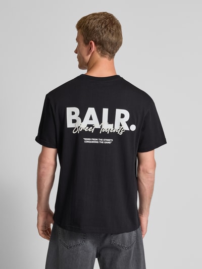 Balr. T-Shirt mit Logo und Rundhalsausschnitt Black 5