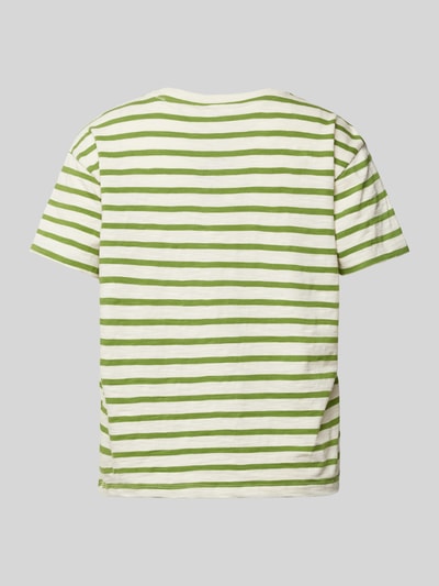 Jake*s Casual T-shirt met ronde hals Lichtgroen - 3