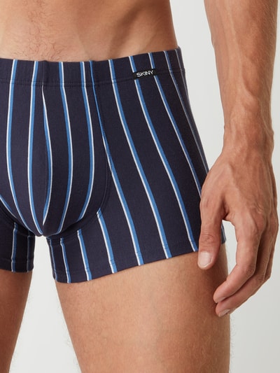 Skiny Boxershort met stretch in een set van 2 stuks, model 'Advantage' Donkerblauw - 2