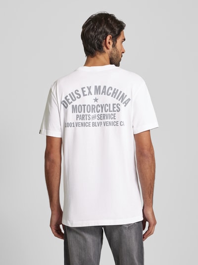 DEUS EX MACHINA T-Shirt mit Label-Print Modell 'Venice' Weiss 5