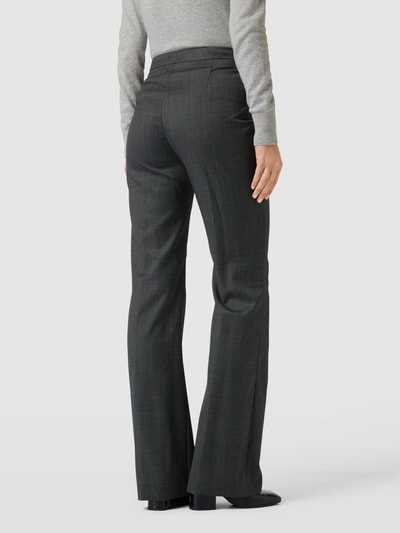BOSS Spodnie do garnituru z zapięciem na haftkę model ‘Tuleah’ Antracytowy 5