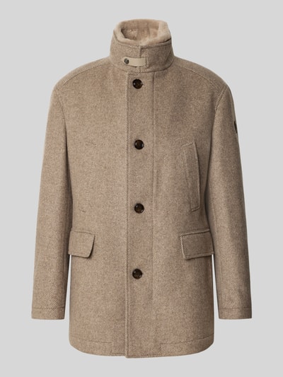 JOOP! COLLECTION Regular Fit Kurzmantel aus Woll-Mix Beige 1