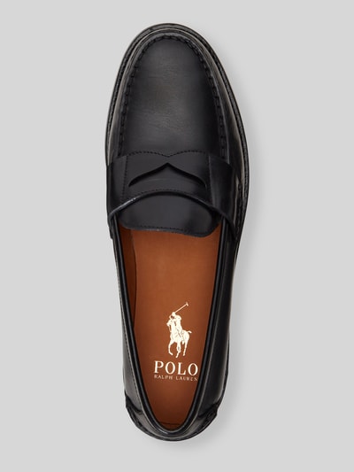 Polo Ralph Lauren Loafersy z naturalnej skóry Czarny 3