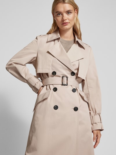 comma Trenchcoat met tailleriem Zand - 3