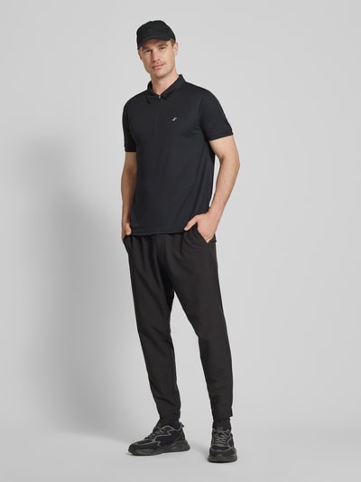 Joy Poloshirt mit Label-Stitching Modell 'CLAAS' Black 1