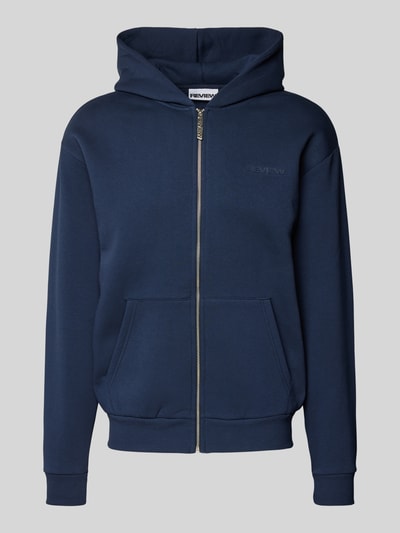 REVIEW Essentials hoodie met rits Marineblauw - 2