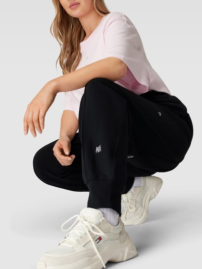 adidas Sportswear Plus PLUS SIZE Sweatpants aus reiner Baumwolle mit Label-Stitching Black 3
