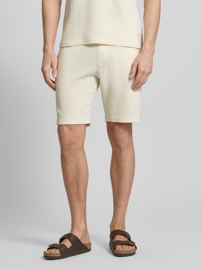 MCNEAL Sweatshorts mit elastischem Bund Ecru 4