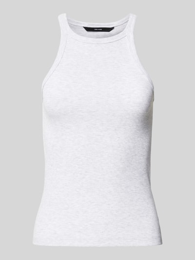 VERO MODA Regular Fit Tank Top aus Baumwoll-Mix Modell 'CHLOE' Hellgrau 2