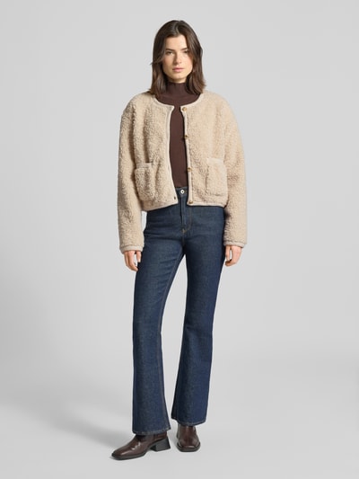 ZABAIONE Jack met knoopsluiting Beige - 1