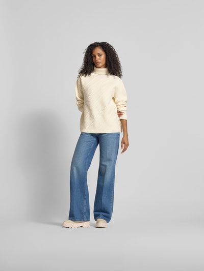 Joseph Pullover aus reiner Wolle Ecru 1