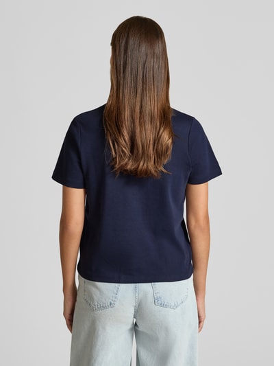 Christian Berg Woman t-shirt z kwiatowymi aplikacjami Ciemnoniebieski 5