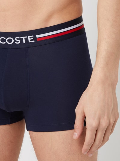 Lacoste Trunks mit Stretch-Anteil im 3er-Pack Rot 2