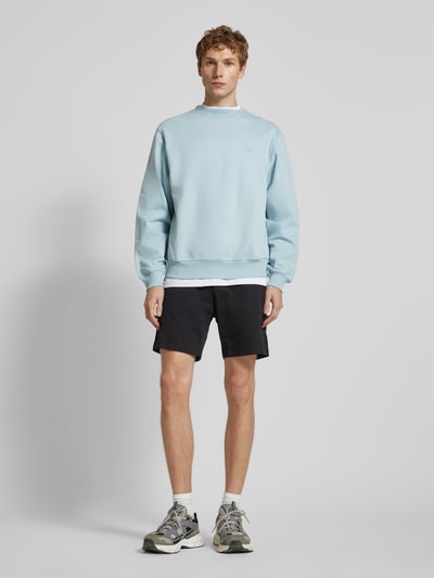 Balr. Sweatshirt mit Label-Stitching Hellblau 1