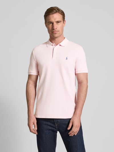 Polo Ralph Lauren Poloshirt mit Label-Stitching Rosa 4