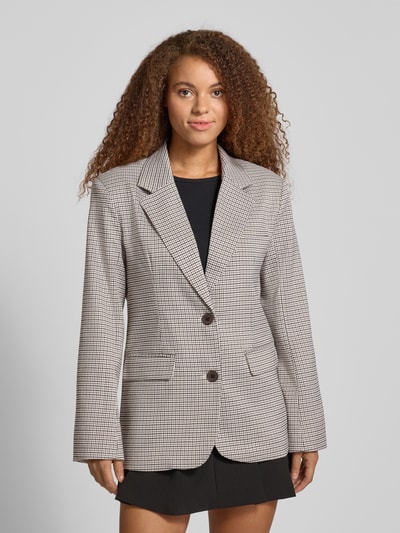 LeGer by Lena Gercke Blazer met reverskraag, model 'Shayenne' Middenbruin - 4
