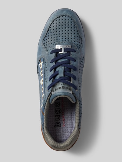 bugatti Sneaker mit Label-Print Modell 'Trevor' Blau 3