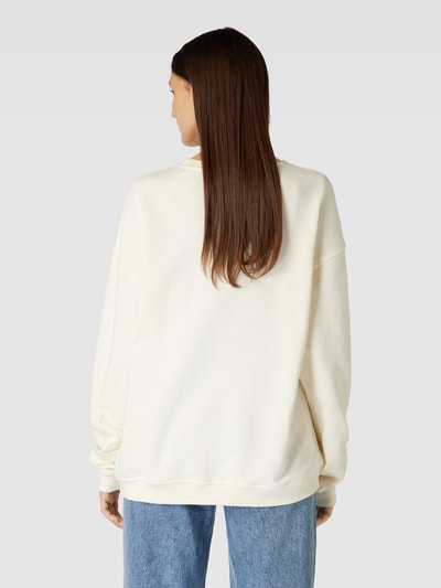 Knowledge Cotton Apparel Sweatshirt met kapmouwen Offwhite - 5