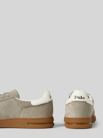 Polo Ralph Lauren Sneaker mit Schnürverschluss Hellgrau 2