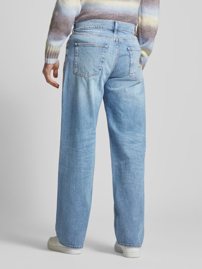 Tommy Jeans Relaxed Straight Fit Jeans im Destroyed-Look Modell 'JAIMIE' Hellblau 5