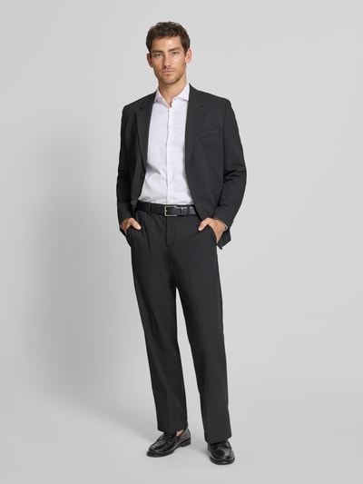 s.Oliver BLACK LABEL Regular Fit Anzughose mit Viskose-Anteil Black 1