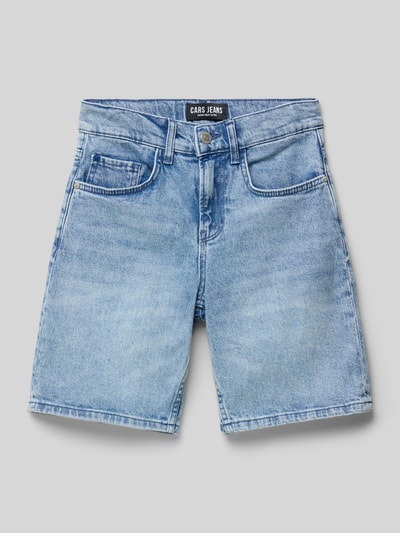 CARS JEANS Jeansshorts mit Eingrifftaschen Modell 'WARDEN' Hellblau 1