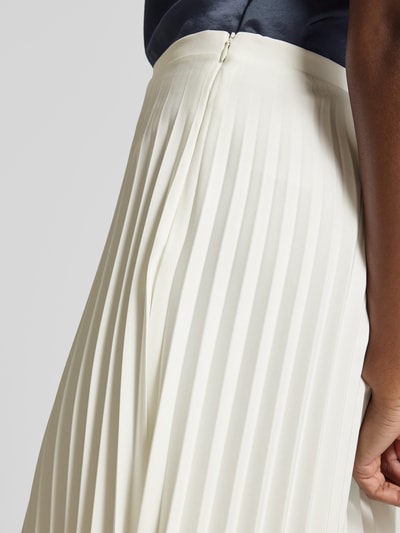 GUIDO MARIA KRETSCHMER WOMAN Faltenrock in Midilänge Modell 'Greta' Offwhite 3