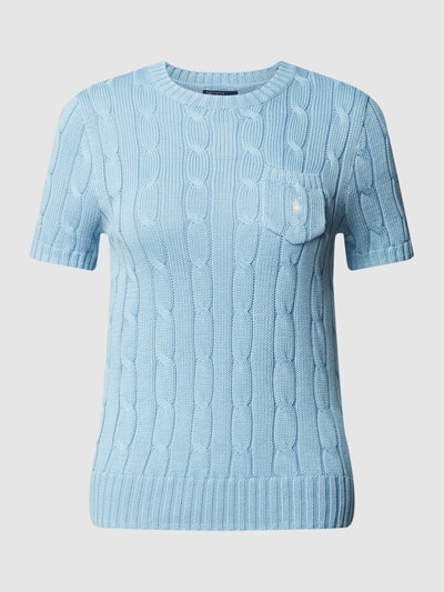 Polo Ralph Lauren Gebreide pullover met kabelpatroon Rookblauw - 2