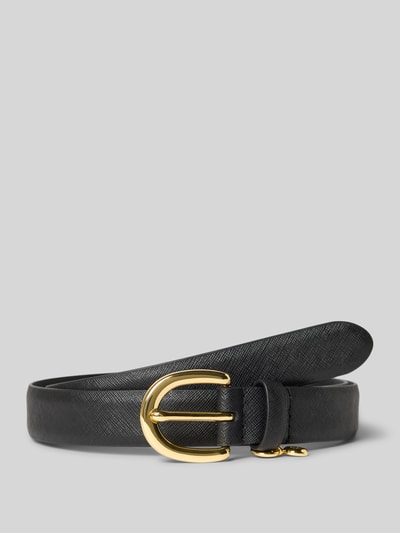 Lauren Ralph Lauren Gürtel aus Rindsleder mit Charm Black 1
