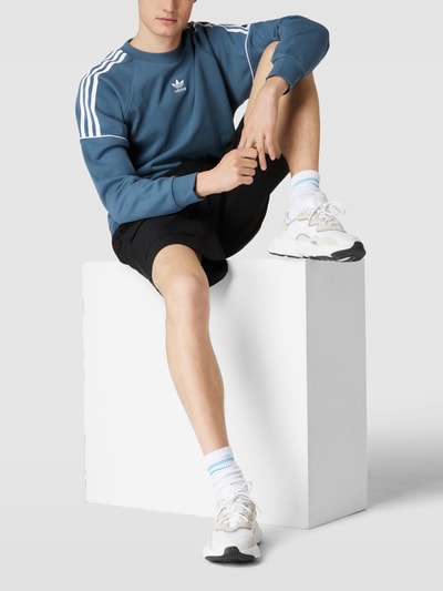 adidas Originals Bluza z detalami z logo Szaroniebieski 1