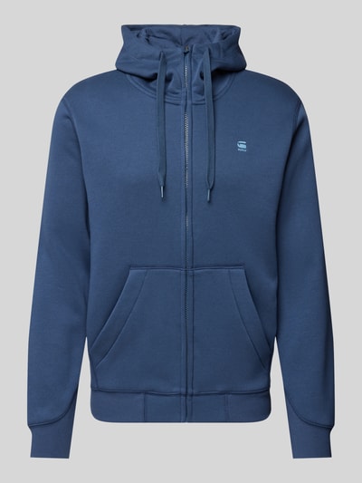 G-Star Raw Sweatjacke mit Kapuze und Logo-Stitching Bleu 2