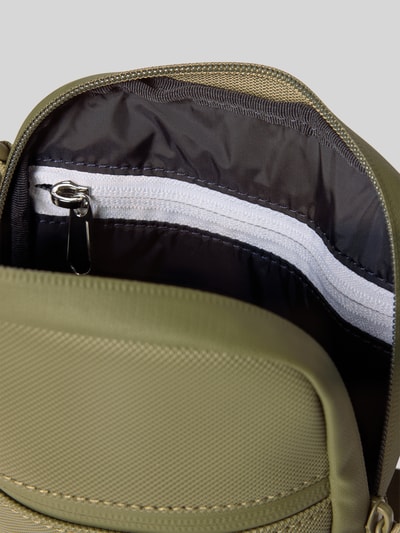 Lacoste Umhängetasche mit Logo-Stitching Stein 5