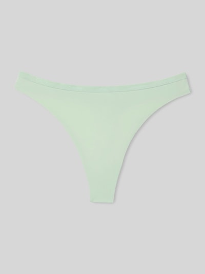 Calvin Klein Underwear string met elastische band met label Mintgroen - 2