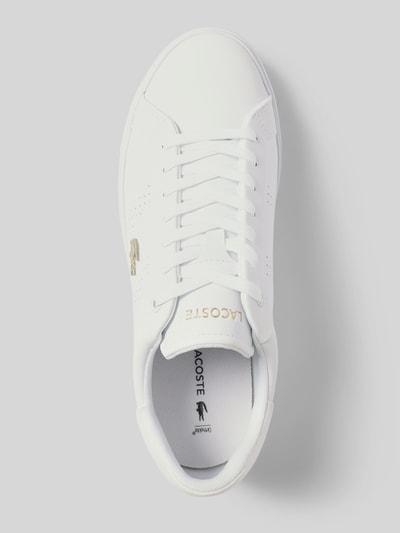 Lacoste Sneaker mit Label-Details Modell 'POWERCOURT' Weiss 3