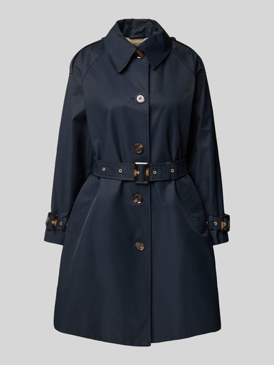 Barbour Trenchcoat mit Taillengürtel Modell 'MAIA' Marine 2