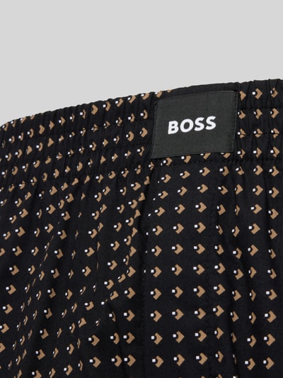 BOSS Regular Fit Boxershorts aus reiner Baumwolle im 2er-Pack Modell 'CW PEACH' Beige 2