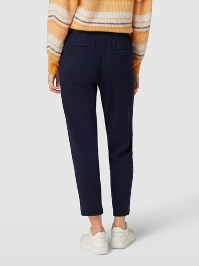 Christian Berg Woman Stoffen broek met siernaden Donkerblauw - 5